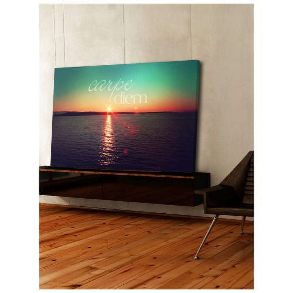 Marmont Hill 'Carpe Diem' by Sylvia Cook Painting Print on Wrapped Canvas