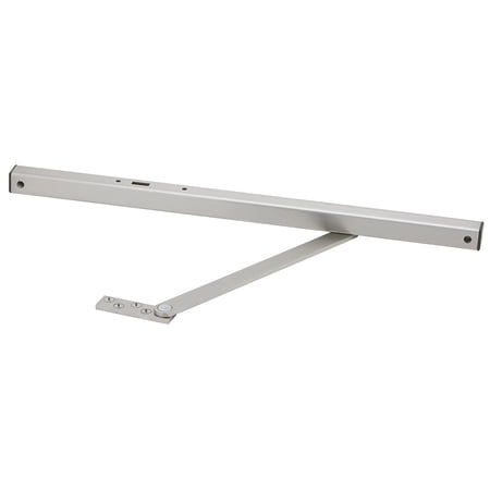 Glynn-Johnson 454S-652 Medium Duty Surface Overhead Stop Only Size 4 Satin Chromium Plated Finish Non-Handed