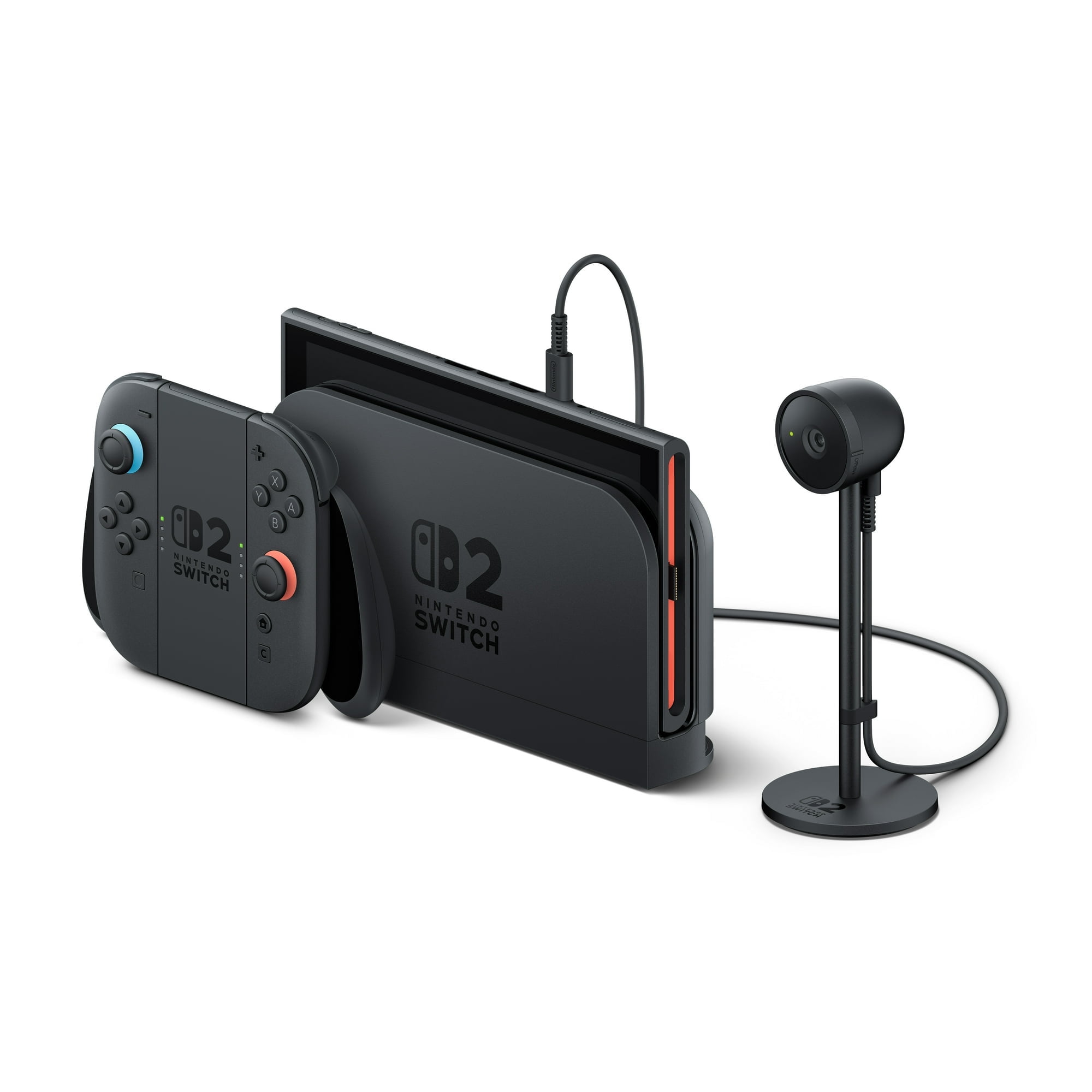 Nintendo Switch 2 System + Camera + Travel Adapter Plug Universal - International Version