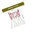 thumbnail image 2 of Raindrops Portable Metal Basketball Chain Net for Recreation Gym Stadium and Basketball Courts, 2 of 5