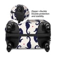 thumbnail image 4 of Naloa Seahorses and Hearts Elastic Suitcase Protector, Travel Suitcase Protector Cover Fits 18-32in Suitcase - Large, 4 of 9