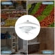 thumbnail image 5 of Luz de ventilador de techo con control remoto 360 Head Shaking Viento de 3 velocidades para estudio de dormitorio, 5 of 8