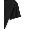 thumbnail image 3 of [UFO Graphic T-Shirt] Short Sleeve, Stretchy Cotton Blend Women's "The Truth is Out There" UFO Graphic T-Shirt | Casual Crew Neck, Machine Washable, I, 3 of 6