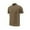 Coffee, variant on Lmnyox Casual Athletic Shirts Men's Short Sleeve Stand Collar Zipper Up Running Sport Tee with Zipper Pocket