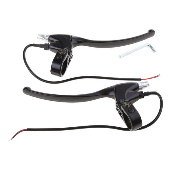 E-Bike Mountain Road Bicycles Brake Lever 22mm E-Bike Brake Handle Electric Bike Brake Parts Replacements for Most Bikes