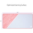 thumbnail image 3 of ASUS ROG Sheath PNK Limited Edition Extended Gaming - Ultra-Smooth Surface for Pixel-Precise Mouse Control | Durable Anti-Fray Stitching | Non-Slip Rubber Base | Light & Portable, 3 of 5