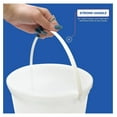 , 1 Gallon Food Safe Freezer Safe Round Plastic Bucket with Lids