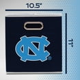 thumbnail image 2 of NCAA UNC STORAGE BIN -Made to Fit Storage Bin Shelf Organizers - 10.5" x 10.5" - NCAAlege Officially Licensed, 2 of 8
