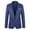 Dark Blue, variant on ZVNAΖH Blazer for Men, Men' Slim Fit One Button Suit Blazer Jacket Casual Party Sport Coat