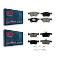 thumbnail image 1 of CMX Front Rear Ceramic Brake Pads Kit for Car Honda Accord Civic KCX-100159, 1 of 9