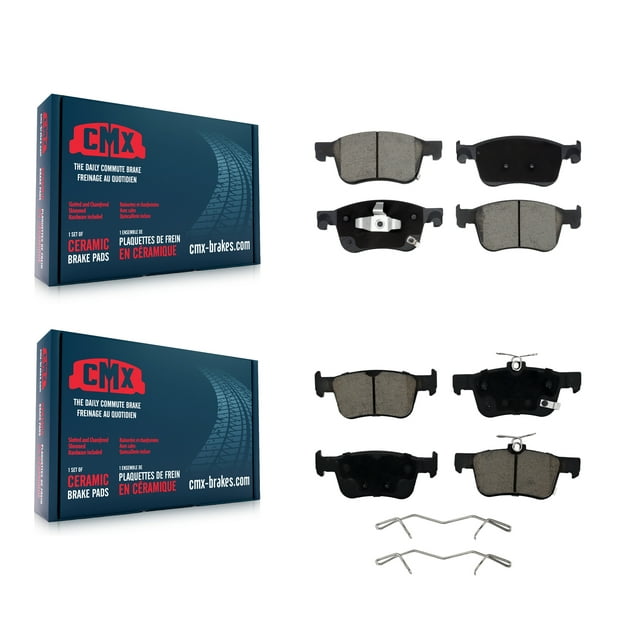 CMX Front Rear Ceramic Brake Pads Kit for Car Honda Accord Civic KCX-100159