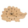 Bamboo Hedgehog Wall Clock