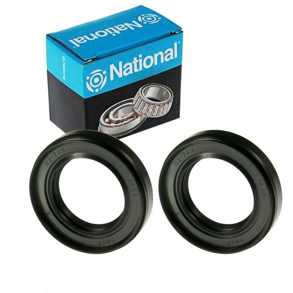2 pc National Transmission Output Shaft Seals compatible with Ford Escape 2001-2012