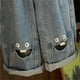 thumbnail image 4 of Odeerbi 1-10 Años Niñas Jeans de Piernas Anchas Pantalones de Vaquero Lindos Pantalones de Vaquero Cómodos Pantalones Largos Con Cintura Elástica, 4 of 5