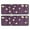 Purple Daisy Flower, variant on Kitchen Rugs Sets Of 2,Purple Daisy Flower Wavy Lines Pattern Anti Fatigue Kitchen Mat Rugs Non Slip Washable,Decorative Kitchen Floor Mats for Kitchen,Sink,Laundry,17"x47" 17"x47"