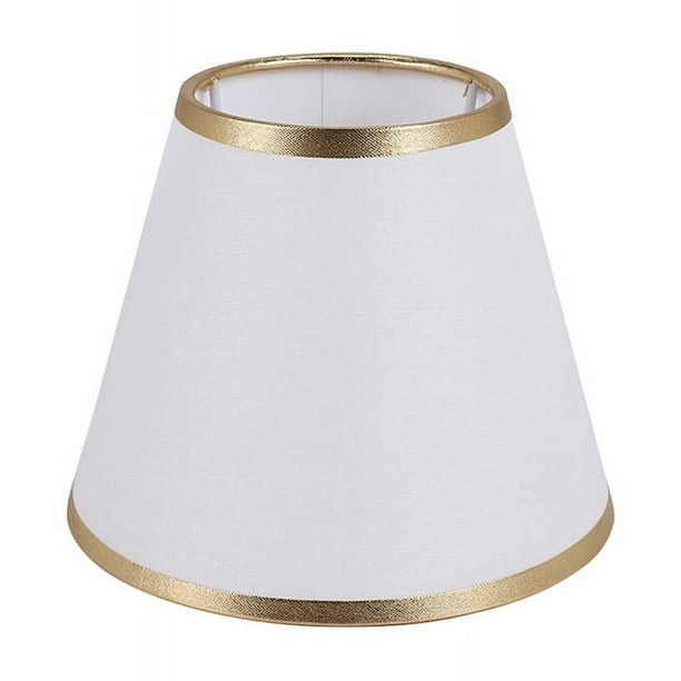 Pantalla de LáMpara de Tambor Pantalla de LáMpara de Tela con Forma de Barril una Prueba de Polvo Reemplazo de Luz de LáMpara de Piso de Mesa para Oficina Casa