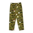 thumbnail image 4 of Goofa Gnomes Playing in the Garden Printed Soft Pajama Pants for Women, Wide Leg Comfy Casual Lounge Yoga Pants-XX-Large, 4 of 9