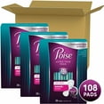 thumbnail image 2 of Poise Ultra Thin Women's Maximum - Long Postpartum Incontinence Pads, 108 Count, 2 of 9