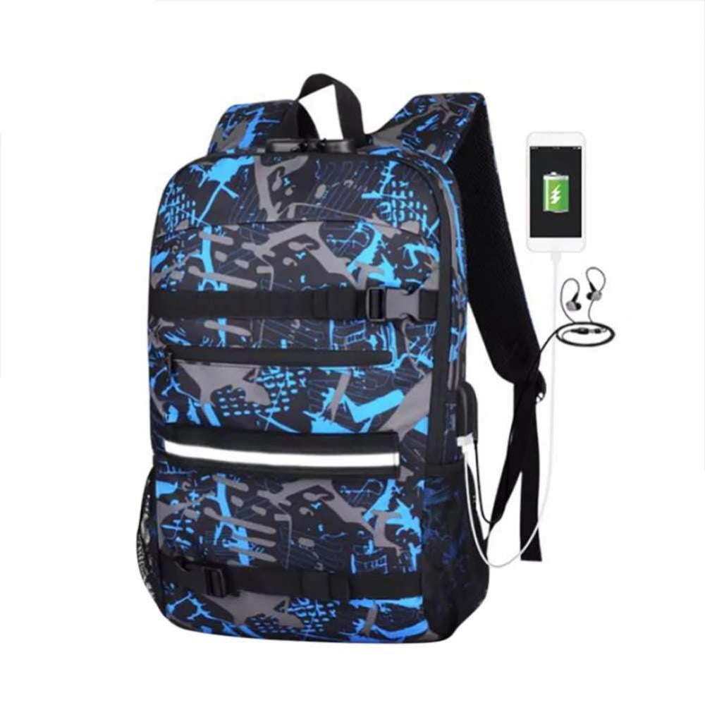 10.5x5.5x15 Holds 14-inch Laptop Backpacks College School Book Bag Travel Hiking Camping Daypack for boy for Girl Graffiti 