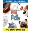 The Secret Life of Pets (Blu-ray + DVD + Digital Copy)
