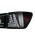 thumbnail image 2 of AKKON - For 06-08 Lexus IS250 IS350 XE20 JDM Black Bezel LED Light Tube Design Full LED Tail Lights Brake Lamps, 2 of 7