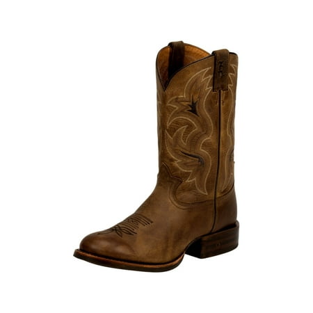 - Tony Lama Western Boots Mens Socorro Tan Spur Ledge 6 D Cafe 3R1131