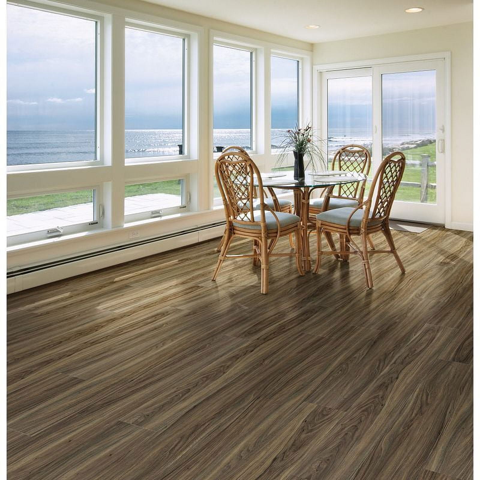 Shaw Floors Laurel Ridge 7 In. X 48 In. Spiced Walnut, Luxury Vinyl Plank Flooring (18.68 Sq. Ft. / Carton) (8 Planks)