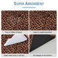 thumbnail image 4 of Leopard Print Reusable Potty Pads for Dogs, 24"x35" Washable Pee Pads with Non-Slip Backing, Ideal for Puppy Crate Training.(Texture/leopard /Geometry, 24" x35" ), 4 of 8