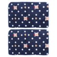 thumbnail image 2 of 2 Pcs Lit de Sommeil pour Chien et Chat Imprimé Duck Coussin Tapis Chaud pour Chenil, 2 of 10