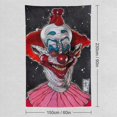 thumbnail image 2 of Killer Klowns from Outer Space Clown Tapestry Wall Hanging, Elegant Wall Hanging Tapestries Wall Art for Bedroom Decor, Outdoor, Parties 60"x90", 2 of 7