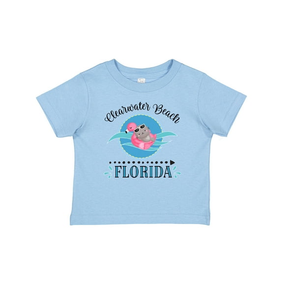 Inktastic Clearwater Beach Florida Trip Girls Baby T-Shirt