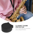 thumbnail image 2 of 5pcs Rubber Clarinet Thumb Rest Cushion Protector (Black), 2 of 9
