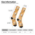 thumbnail image 3 of Bixox Beer In Glasses Patterned Men's and Women's Knee Socks High Socks Outdoor Sports Socks, 3 of 5