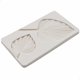 thumbnail image 4 of Exquisitos moldes de fondant de perlas, molde de silicona con forma de hoja de abanico para una elegante decoración de pasteles, material de calidad alimentaria que garantiza un uso seguro en hornos,, 4 of 5