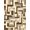 Brown Beige Cream, Pattern 10, variant on ODIKA 8'x10' Washable Area Rug Non-Shedding, Easy Care, Contemporary Block Minimalist Brushstroke Watercolor Abstract Flowing Dynamic for King Size Bedroom Under Bed, Master Suite