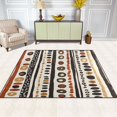 thumbnail image 2 of Yayeee Area Rugs for Living Room 6.7'x4.8' Non Slip Washable Bedroom Floor Carpet, Black Abstract Dots, 2 of 5