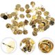 thumbnail image 2 of 50 sets of Pin Back Clutch Pin Back Locking Pin Locking Back Enamel Pin Tie Tack, 2 of 4