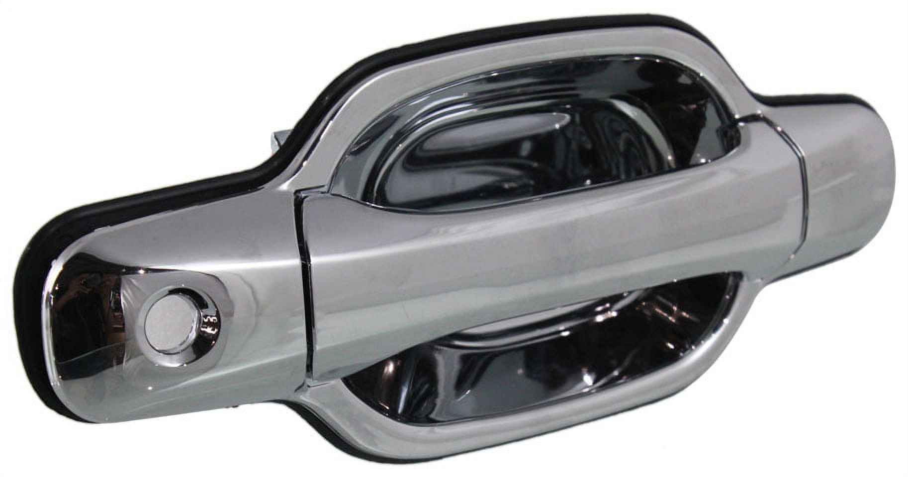Replacement REPC462171C Exterior Door Handle Compatible with 2004-2012 Chevrolet Colorado GMC Canyon Front, Right Passenger Chrome