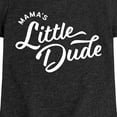 thumbnail image 3 of Instant Message - Script Mamas Little Dude - Toddler & Youth Girls Short Sleeve Graphic T-Shirt, 3 of 6