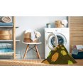 thumbnail image 2 of Ahgly Company Machine Washable Indoor Round Transitional Brown Area Rugs, 8' Round, 2 of 7