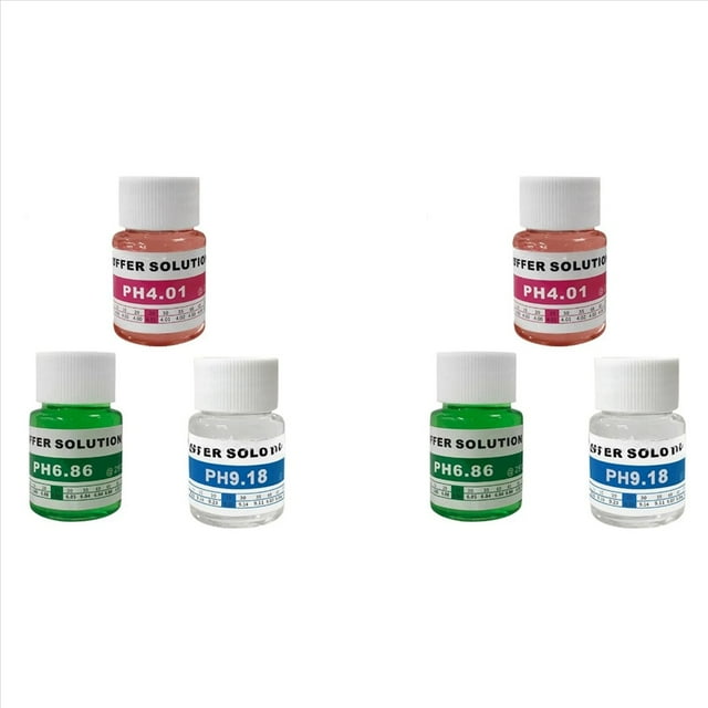 2X Solución de Calibración de PH Solución Tampón para Probador de ORP Lectura Precisa para Pruebas de Crecimiento de Plantas