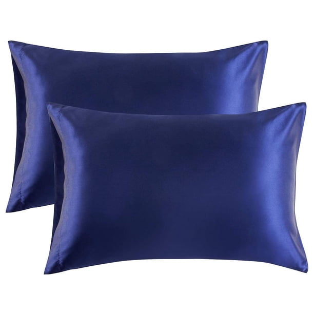 Pillowcase Pillowcase Satin Pillowcase Silk Pillowcase Simulation Pure Color Pillowcase Bedding Pillowcase51*66cm