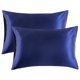 thumbnail image 1 of Pillowcase Pillowcase Satin Pillowcase Silk Pillowcase Simulation Pure Color Pillowcase Bedding Pillowcase51*66cm, 1 of 4