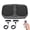 Black, variant on TopComfy Vibration Plate Exercise Machine with Resistance Bands Adjustable Speed Full Body Workout Platform for Home Gym Fitness Toning and Muscle Recovery, Gray