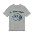 thumbnail image 3 of My Tummy Hurts Funny Raccoon Shirt, Raccoon Graphic Novelty Unisex Tshirt, 3 of 6