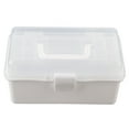 thumbnail image 1 of Caja de almacenamiento de medicina de emergencia cajas organizadoras portátiles de medicina casera, 1 of 8