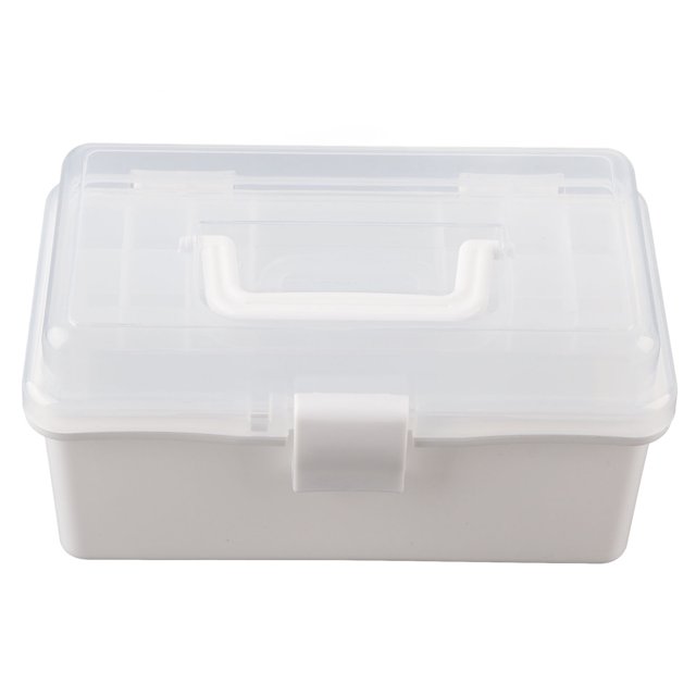 Caja de almacenamiento de medicina de emergencia cajas organizadoras portátiles de medicina casera