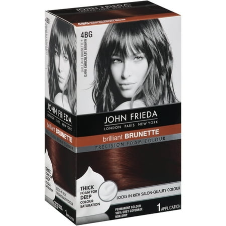 John Frieda Precision Foam Colour 4bg Dark Chocolate Brown