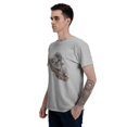 thumbnail image 5 of Sleeping Koala Men's T-Shirt Cotton 100% Summer Tops Fashion Casual Sleeping Koala Short Sleeves for Men Women Round Collar Top Tees, 5 of 6