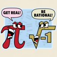 thumbnail image 3 of CafePress - Get Real Be Rational T Shirt - Men's Classic Graphic T-Shirt, 3 of 4